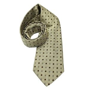 San Lorenzo Firenze 100% Silk‎ Classic Preppy Office Work Neck Tie